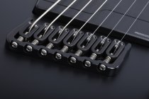 C-7 Multiscale SLS Elite Evil Twin Electric Guitar, Satin Black