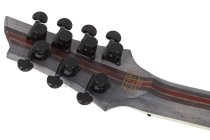 C-7 Multiscale SLS Elite Evil Twin Electric Guitar, Satin Black