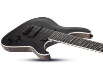 C-7 Multiscale SLS Elite Evil Twin Electric Guitar, Satin Black