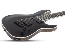 C-7 Multiscale SLS Elite Evil Twin Electric Guitar, Satin Black