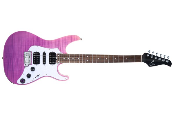Soloist 810 Intelligent Electric Guitar with GTRS Gig Bag, Purple Burst