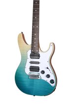 Soloist 810 Intelligent Electric Guitar with GTRS Gig Bag, Blue Burst