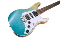 Soloist 810 Intelligent Electric Guitar with GTRS Gig Bag, Blue Burst