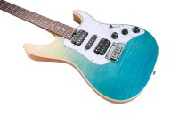 Soloist 810 Intelligent Electric Guitar with GTRS Gig Bag, Blue Burst