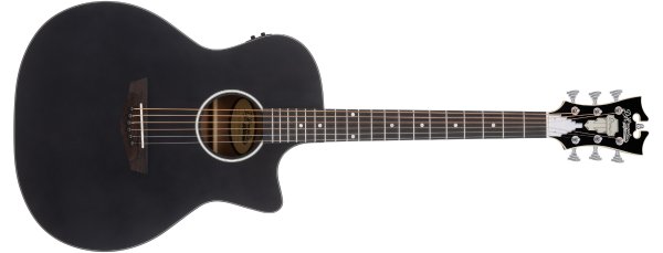Premier Gramercy LS Acoustic-Electric Guitar, Matte Black