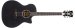 Premier Gramercy LS Acoustic-Electric Guitar, Matte Black