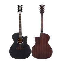 Premier Gramercy LS Acoustic-Electric Guitar, Matte Black