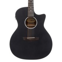 Premier Gramercy LS Acoustic-Electric Guitar, Matte Black