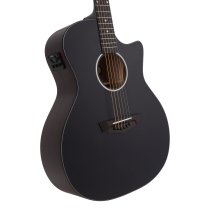 Premier Gramercy LS Acoustic-Electric Guitar, Matte Black