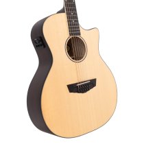 Premier Fulton LS 12-string Acoustic-electric Guitar, Natural