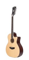 Premier Fulton LS 12-string Acoustic-electric Guitar, Natural