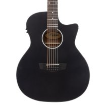 Premier Fulton LS 12-string Acoustic-electric Guitar, Matte Black