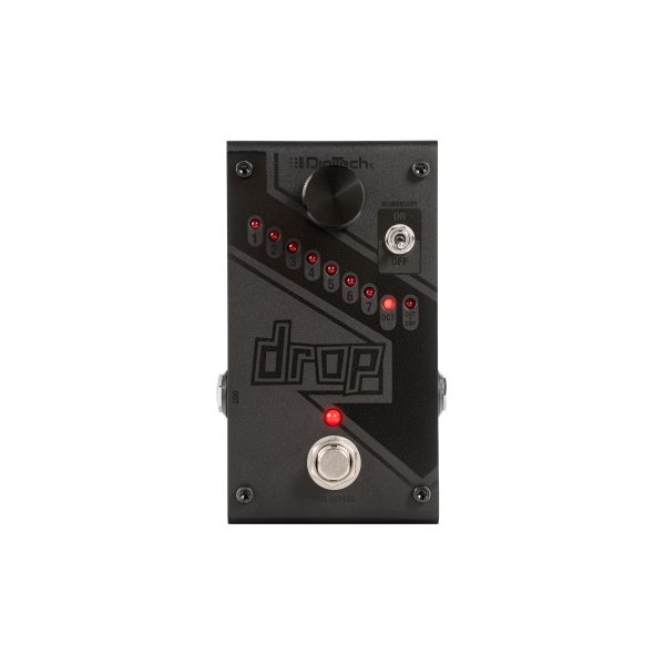 Limited-Edition Polyphonic Drop Tune Pitch-Shift Pedal, Black