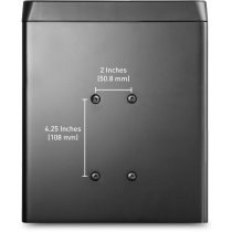 8" 3-Way 300W Active Studio Monitor with Network Control (Black, Single)
