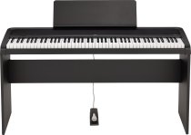 88-Key Digital Piano With Audio & MIDI USB, Black With Stand