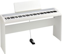 88-Key Digital Piano With Audio & MIDI USB, White With Stand