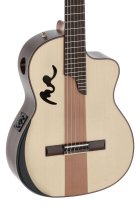 Café Cortado Indian Rosewood 4/4 Cutaway Electric/Acoustic Guitar, Satin