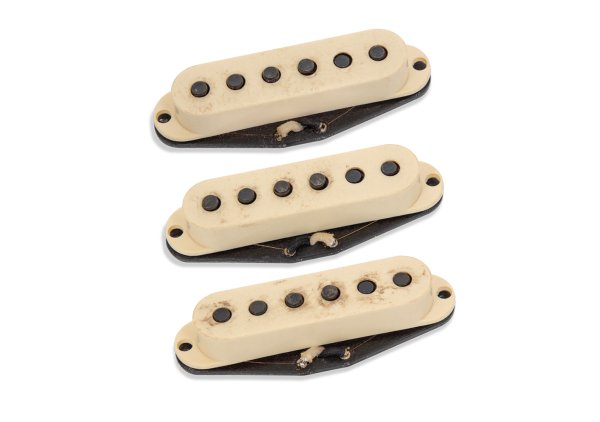 Custom Shop Philip Sayce Limited Edition "Mother" Stratocaster Pickup Set, Aged White
