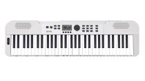 61-Key Portable Keyboard with 700 Tones, White