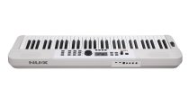 61-Key Portable Keyboard with 700 Tones, White