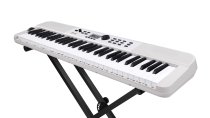 61-Key Portable Keyboard with 700 Tones, White