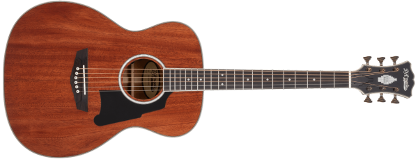 Excel Tammany Acoustic / Electric Guitar, Natural Mahogany