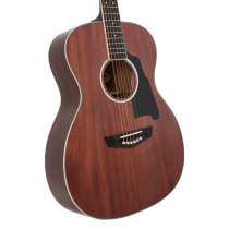 Excel Tammany Acoustic / Electric Guitar, Natural Mahogany