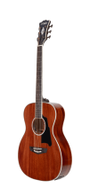 Excel Tammany Acoustic / Electric Guitar, Natural Mahogany