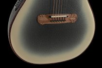 Adamas I, GT Cutaway Deep Contour Acoustic / Electric Guitar With Case, Reverse Beige Burst