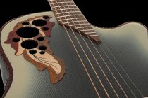 Adamas I, GT Cutaway Deep Contour Acoustic / Electric Guitar With Case, Reverse Beige Burst
