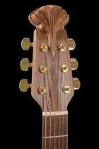 Adamas I, GT Cutaway Deep Contour Acoustic / Electric Guitar With Case, Reverse Beige Burst