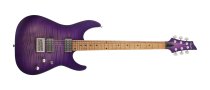 C-1 Standard Plus Electric Guitar, Transparent Purple Burst