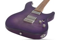C-1 Standard Plus Electric Guitar, Transparent Purple Burst