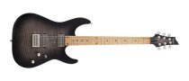 C-1 Standard Plus Electric Guitar, Transparent Black Burst