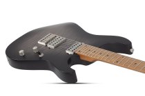 C-1 Standard Plus Electric Guitar, Transparent Black Burst