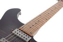 C-1 Standard Plus Electric Guitar, Transparent Black Burst