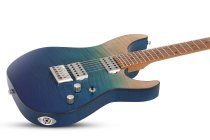 C-1 Standard Plus Left-Handed Electric Guitar, Blue Fade