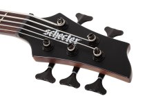 Charles Berthoud CB-5 5-String Electric Bass, See-Thru Black Satin