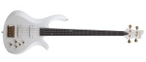 FREEZESICLE-4 4-String Electric Bass, Metallic White