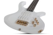 FREEZESICLE-4 4-String Electric Bass, Metallic White