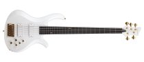 FREEZESICLE-5 5-String Electric Bass, Metallic White