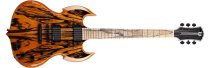 Wylde Audio Barbarian Pale Moon Ebony Electric Guitar, Gloss Natural