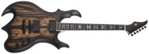 Wylde Audio Wrathmaker Electric Guitar, Pale Moon Ebony with Black Burst