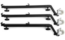 Multi-Fit Bass Drum Legs With Casters
