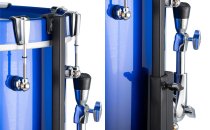 Multi-Fit Bass Drum Legs With Casters