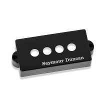 Quarter Pound P-Bass Pickup Cover, Black, with Logo