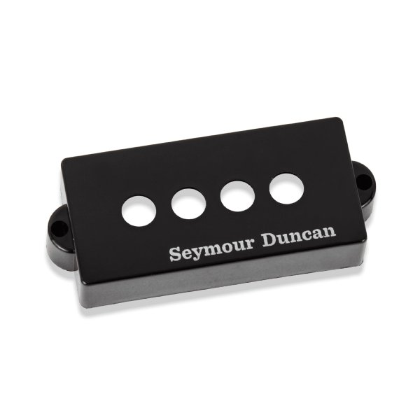 Quarter Pound P-Bass Pickup Cover, Black, with Logo