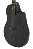 Adamas Melissa Etheridge Signature Mid Cutaway 12-string Electric/ Acoustic Guitar, Black