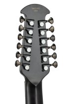 Adamas Melissa Etheridge Signature Mid Cutaway 12-string Electric/ Acoustic Guitar, Black