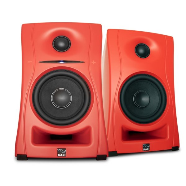 4.5" Ultra Nearfield Monitor System With Bluetooth, Red (Pair)